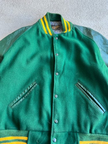 Vintage Johnny Mac Varsity Bomber Jacket - Picture 3 of 5