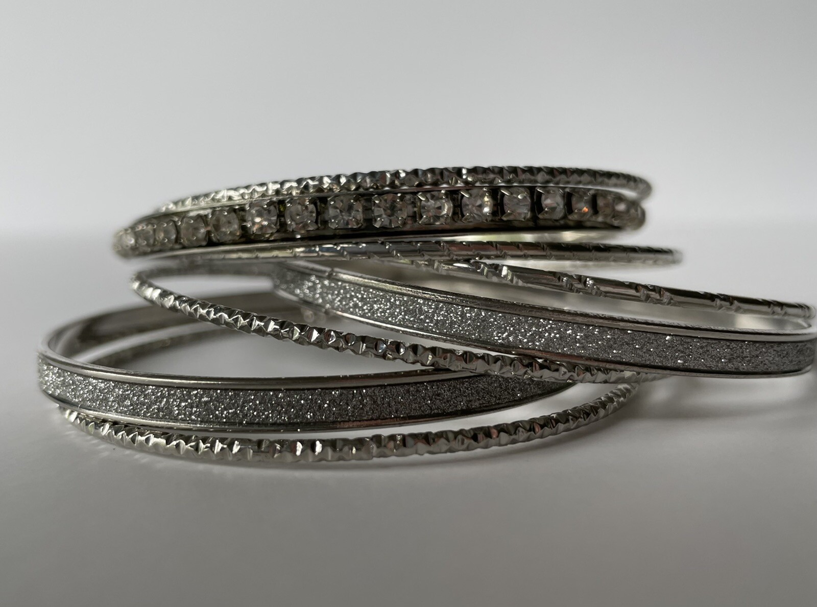 Glitter Bangle Bracelets - image 2