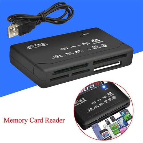 All In 1 External USB Memory Card Reader Mini Multi Memory Cards Reader SD RC812