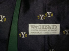 Vintage Yale University Class of 1950 Silk Necktie Tie by Wm Chelsea Ltd.  VGC — photo 4