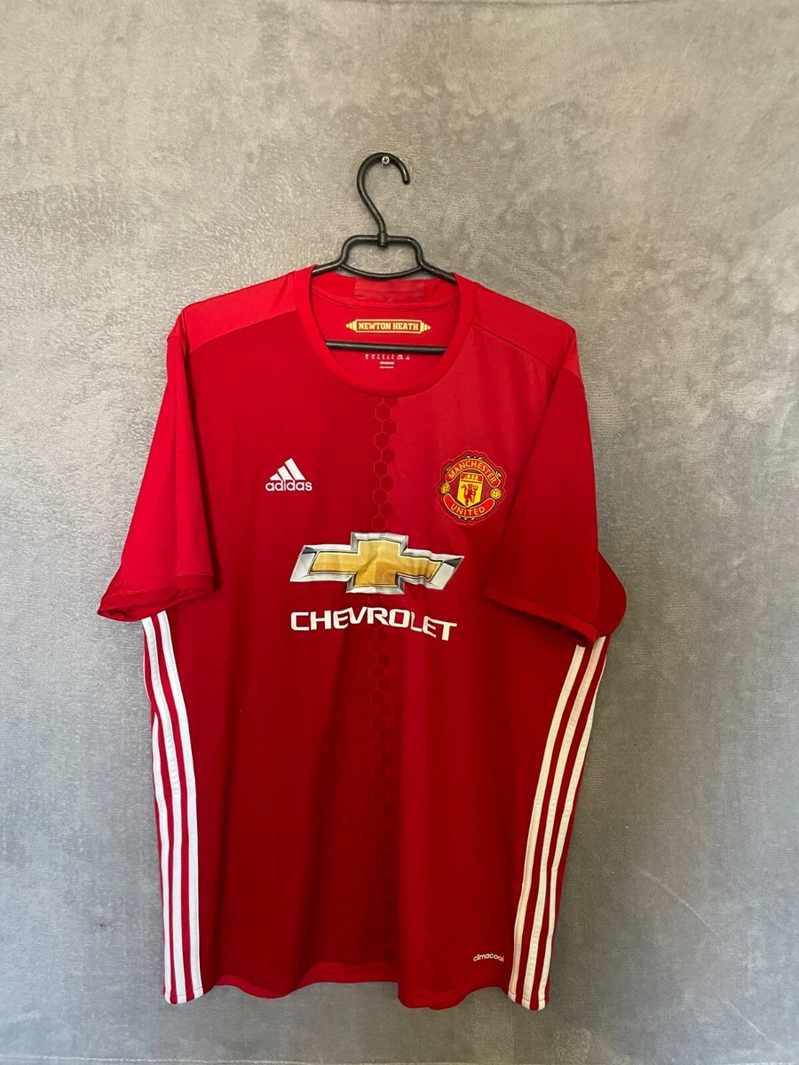 Adidas manchester united home shirt 2016 2017 best sale mens