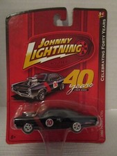 Johnny Lightning 1966 Pontiac Gto Black Celebrating 40 Years 164 Scale New
