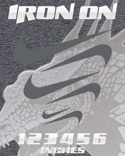 AUFBÜGELN Swoosh Set: 1"" bis 6"" Größen - Bild 6 von 13