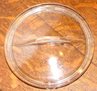 VTG Corning PYREX 7324-C 7323-C Glass LID ONLY for Flameware  6 1/4" Inner Dia.