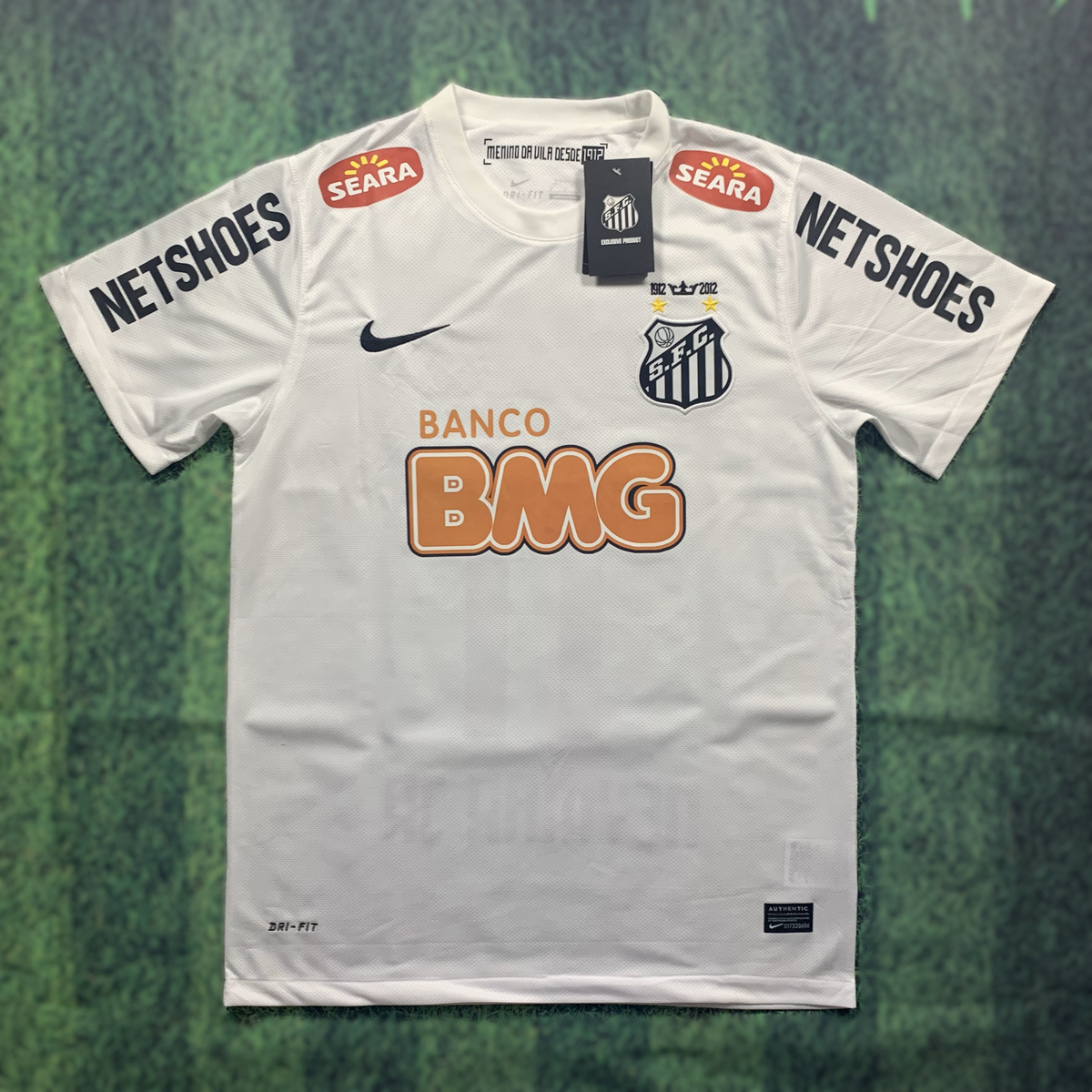 Neymar Jr Santos 2012/13 Home Jersey - Mens Size 2XL - New