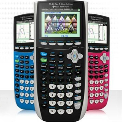Texas Instruments Ti 84 Plus C Silver Edition Calculator Choose From 5 Colors Ebay