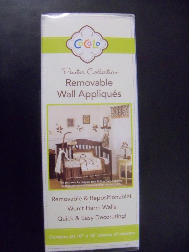 CoCaLo Removable Wall Appliques - Pewter Collections - Image 2 of 3