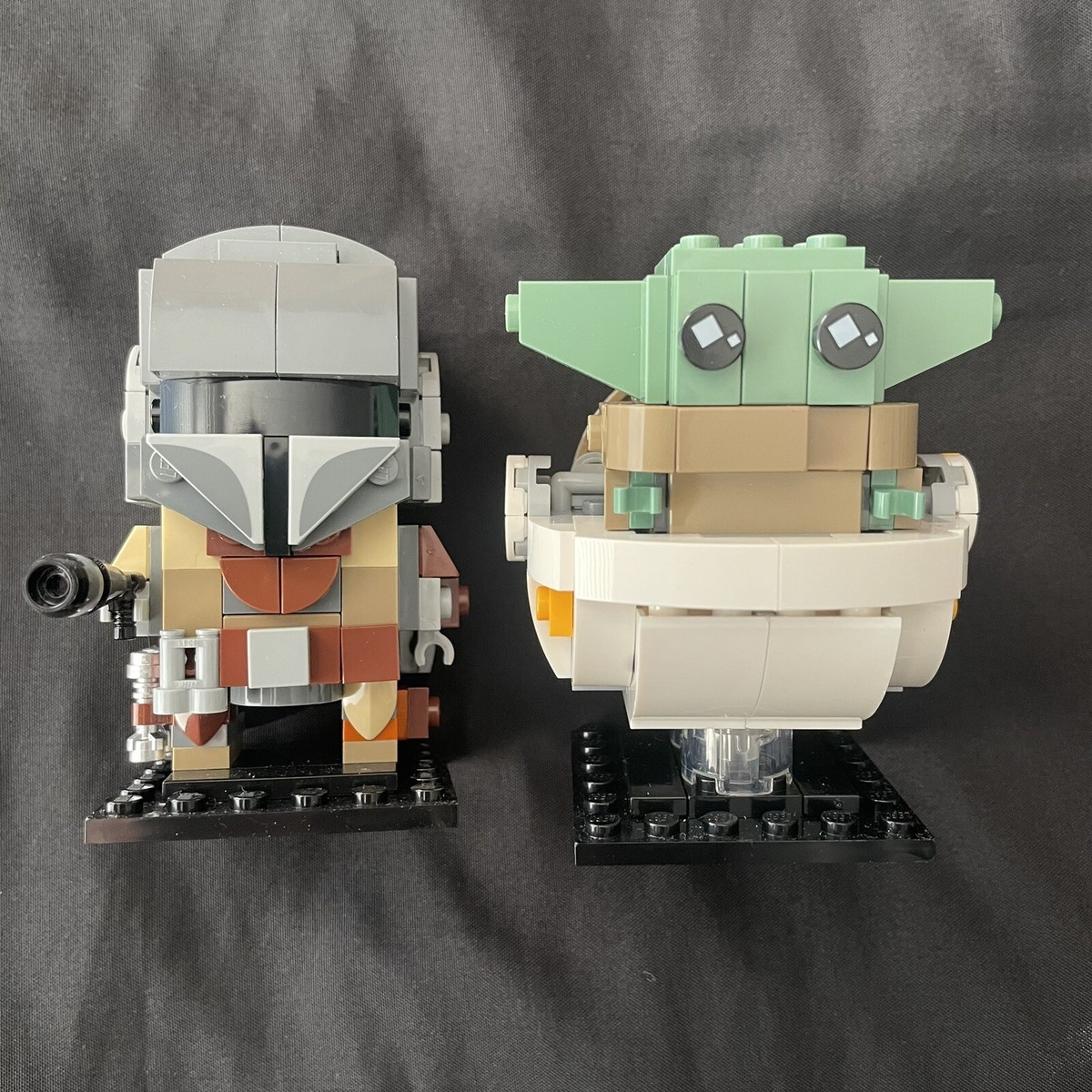 LEGO Brickheadz 75317 Star Wars Mandalorian The Child Grogu Complete  VGC
