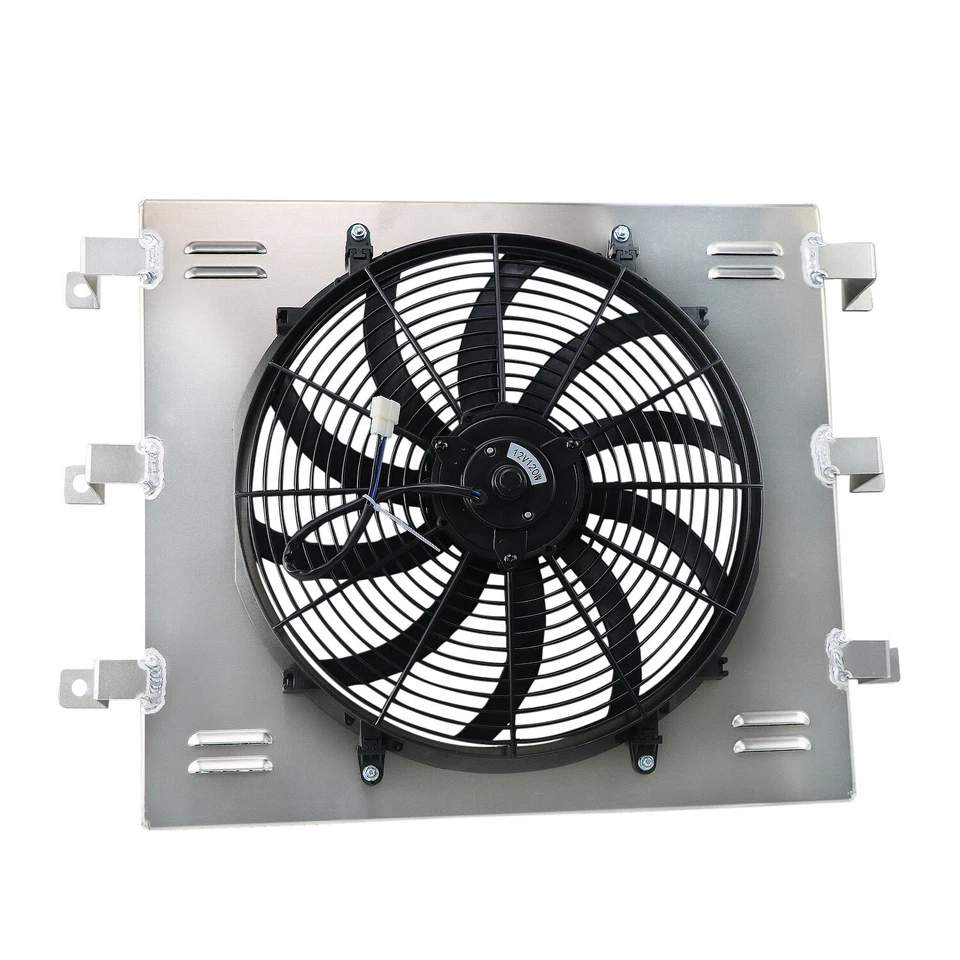 Aluminum Shroud Fan+Relay for 1955-59 1957 Chevy Truck Pickup GMC Suburban Panel - Image 4 of 4