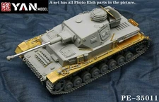 Yan Model PE-35011 1/35 Pz.Kpfw.IV Ausf.F2, G Detail Up Set for Border BT-004