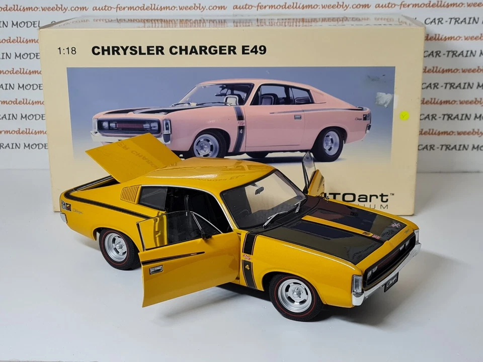 Chrysler Charger E49 - AUTOart 1:18 1/18 - Immagine 4 di 4