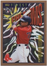 Masataka Yoshida 2023 TOPPS FINEST FLASHBACKS Base Common RC #55 Red Sox