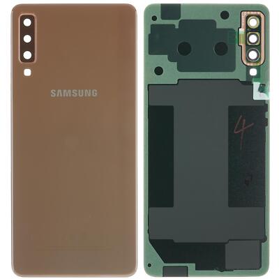Samsung Galaxy A7 2018 SM-A750F Akku deckel Rückseite Back Cover Gehäuse gold