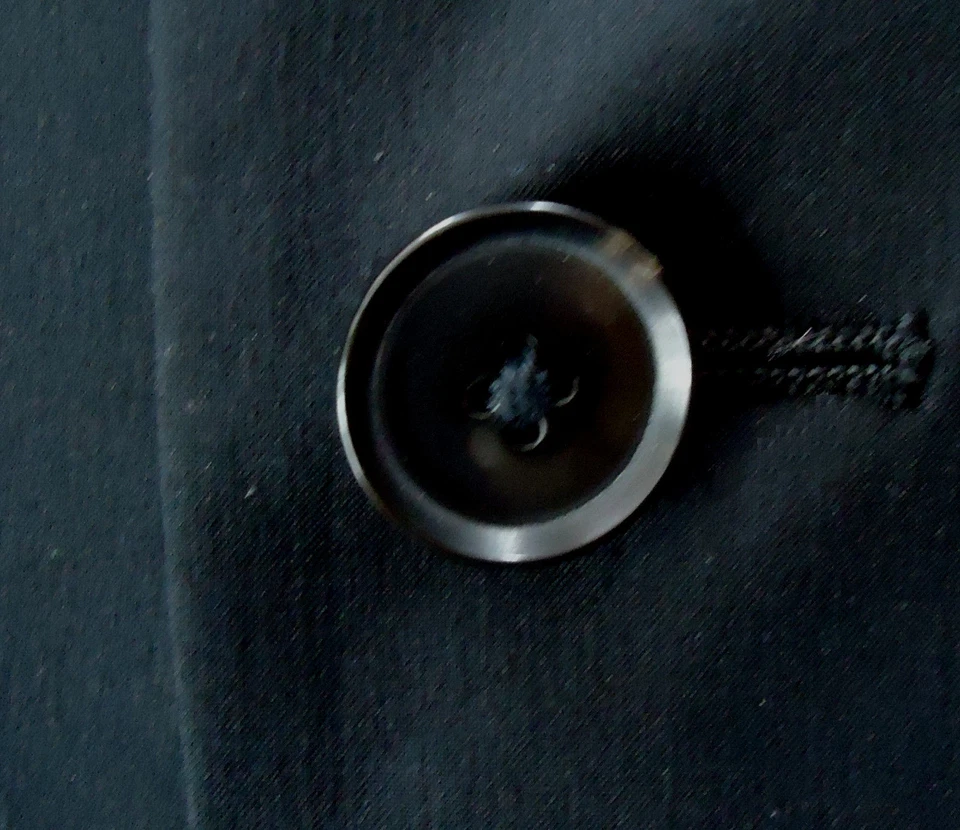 NWT Theory Black Cotton Blend Slim Fit Lightweight Sport Coat Blazer 40R - Image 4 of 4