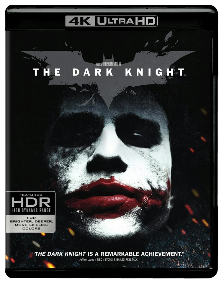 The Dark Knight 4K UHD Blu-ray Christian Bale NEW Foto 2 de 4