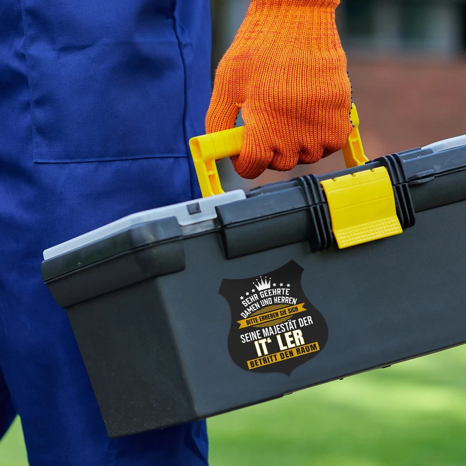 Aufkleber Beruf Fun Sticker 9,8x11,4cm Sticker f. Auto Laptop R212-6 - Bild 3 von 4