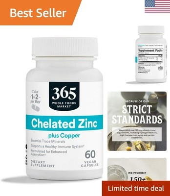 Chelated Zinc, 60 CT