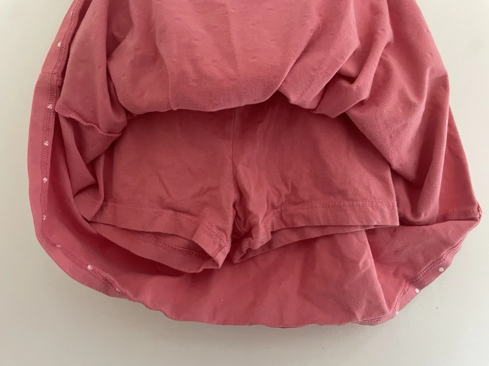 Pantalón Corto Carter's Niños Niñas Mezcla de Algodón Pull On Cintura Ajustable Lunares Rosa 6 Foto 3 de 4