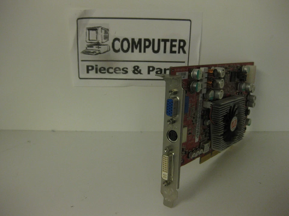 ATI Radeon 9800 Pro 128 MB AGP VGA S-Video DVI Video Card  06T996 6T996 - Image 3 of 4