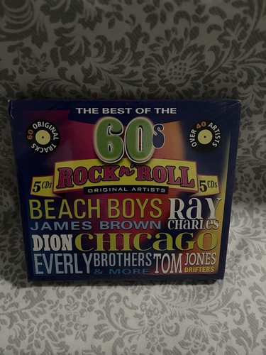 The Best of the 60s rock n roll original artists 5 CDs - NEW