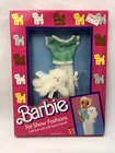 1986 Barbie Pet Show Fashions #3657, Pastel Green w/ Pet, MIB, Vintage