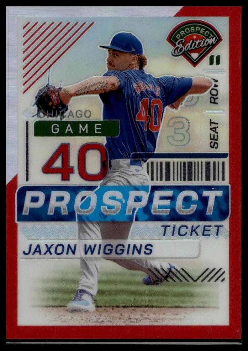 2024 Panini Prospect Edition #197 Luke Keaschall Red Holo #/199 SN