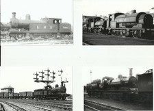150 x B.R.era steam locomotive photographs