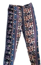 Eye Candy Floral Print Soft Leggings Size Small
