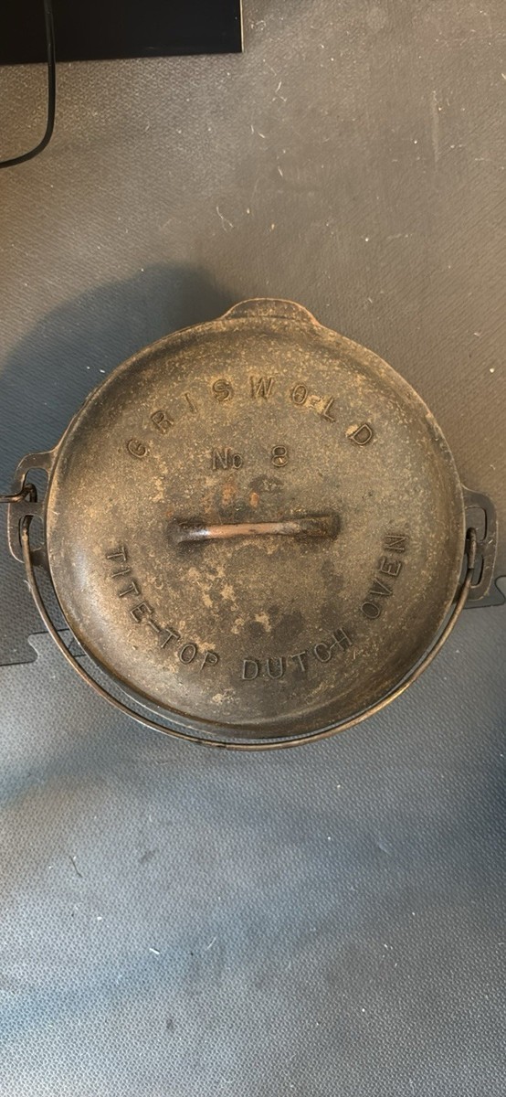 調理器具 Rare GRISWOLD DUTCH OVEN Vintage No.8 s-l400.jpg