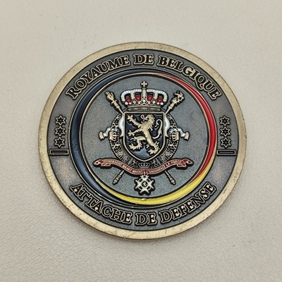 Royaume De Belgique at Tache De Defense Challenge Coin#1