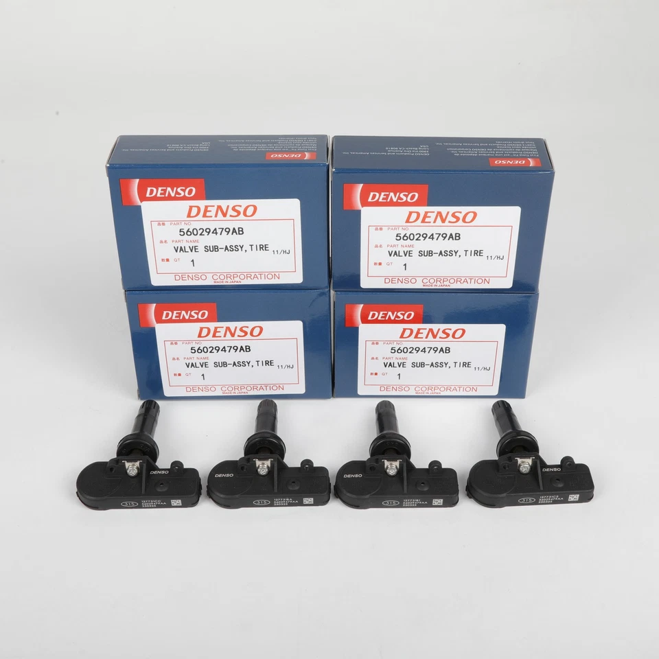 4PCS OEM 56029479AB TPMS Tire Pressure Sensors 315MHZ For Chrysler Dodge Jeep Foto 2 de 4