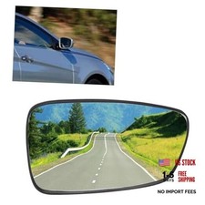 Passenger Side Rear View Mirror Glass Heated Convex - Compatible with Hyundai