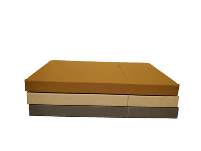 Linen Journal A5 8x5 Ruled Notebook Journal for Writing Hardcover Set of 3 NEW