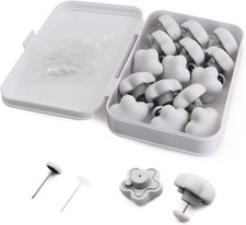 MQUPIN Duvet Pin, Duvet Clips 16 Sets, Duvet Cover Pins Comforter Clips with Sof