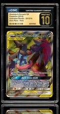 💎Greninja & Zoroark GX #201 Unbroken Bonds GRADE 10 PRISTINE GOLD LABEL TOP POP on eBay
