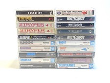 Christian Hard Rock/Heavy Metal 20 Cassette Lot Stryper Bloodgood Stryken Shout