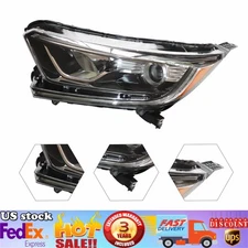 For 2017 2018 2019 2020 2021 Honda CR-V CRV Left LH Halogen W/ LED Headlight OEM