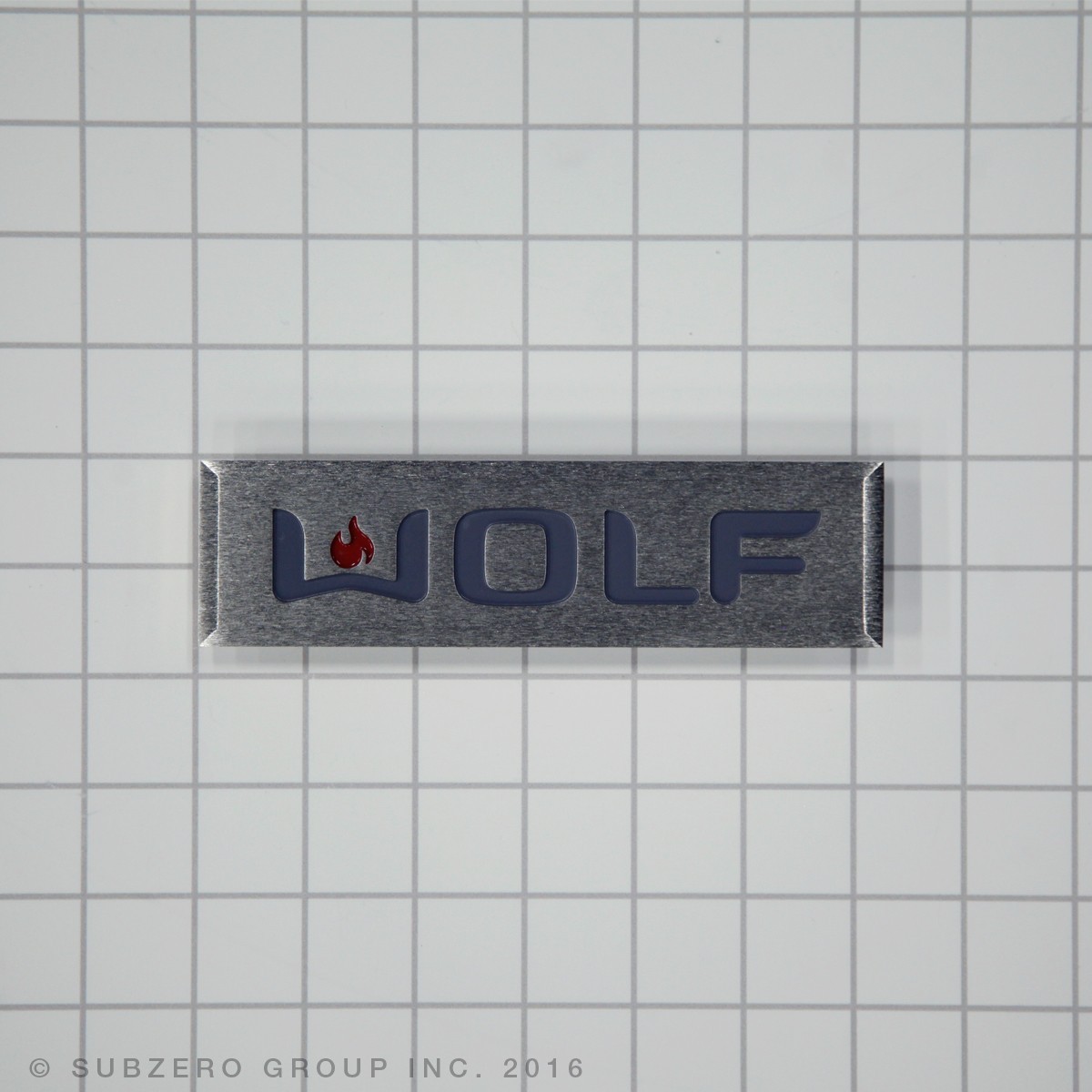 NEW OEM WOLF NAME PLATE PART#815575 FREE SHIPPING!