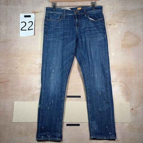 Pilcro & The Letterpress Hyphen Jeans Womens 32x28 Blue Denim Cotton Distressed