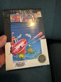 NES Sqoon in Hangtab Box (no manual) RARE Irem Nintendo Entertainment System