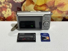 Casio Exilim EX-Z75 7.2MP Digital Camera W/Battery & 256 MB SD Tested & Working