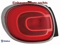 Abakus 661-1957R-UEN Heckleuchte Rechts RüCklicht Hecklicht RüCkleuchte