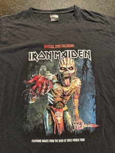 Iron Maiden Book of Souls Tour Shirt | eBay
