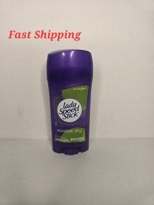 Lady Speed Stick Invisible Dry Deodorant, Powder Fresh 2.3 oz