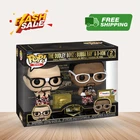 SALE-Dudley Boyz Funko Fanatics Exclusive WWE Hall of Fame Red Camo Pop 2-Pack