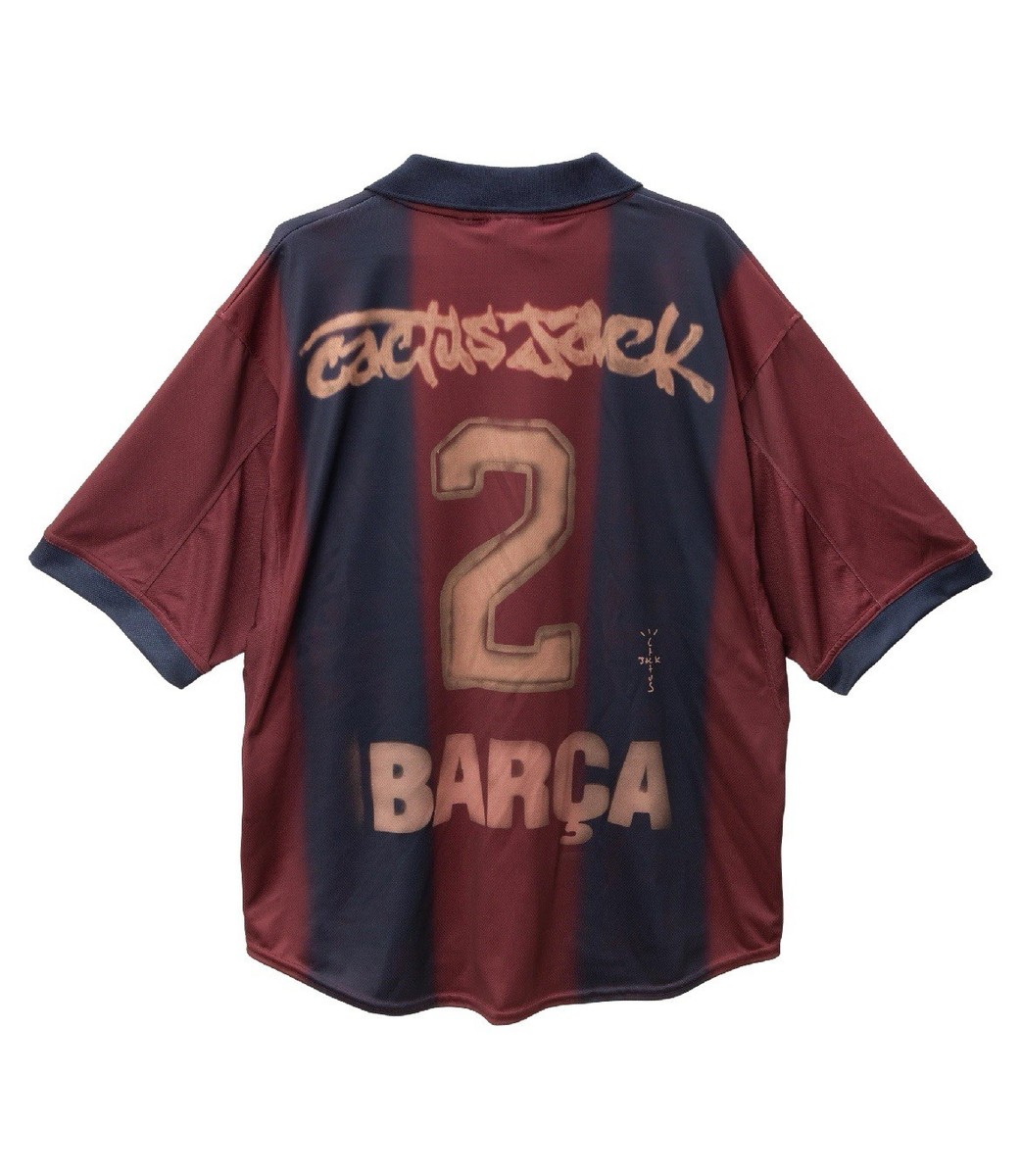 ウェア NIKE x CJ x FC BARCELONA RETRO 2000/01 CJ X NIKE X FC BARCELONA RETRO 2000/01 HOME SKELETON JERSEY