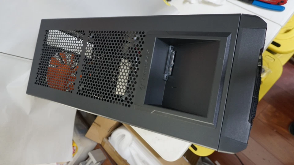 COUGAR Volant Black Steel ATX Mid Tower Computer Case NOS free ship USA - Image 2 of 4