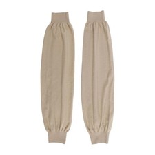 Frenckenberger 100 Cashmere Leg Warmers Chalk One Size NWOT 485 Retail