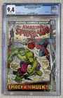 Amazing Spider-man #119 Marvel Comics 1973 First Hulk Vs Spidey CGC 9.4