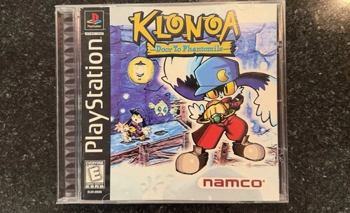 KLONOA DOOR TO PHANTOMILE SONY PLAYSTATION PS1 COMPLETE W/ Registration Card